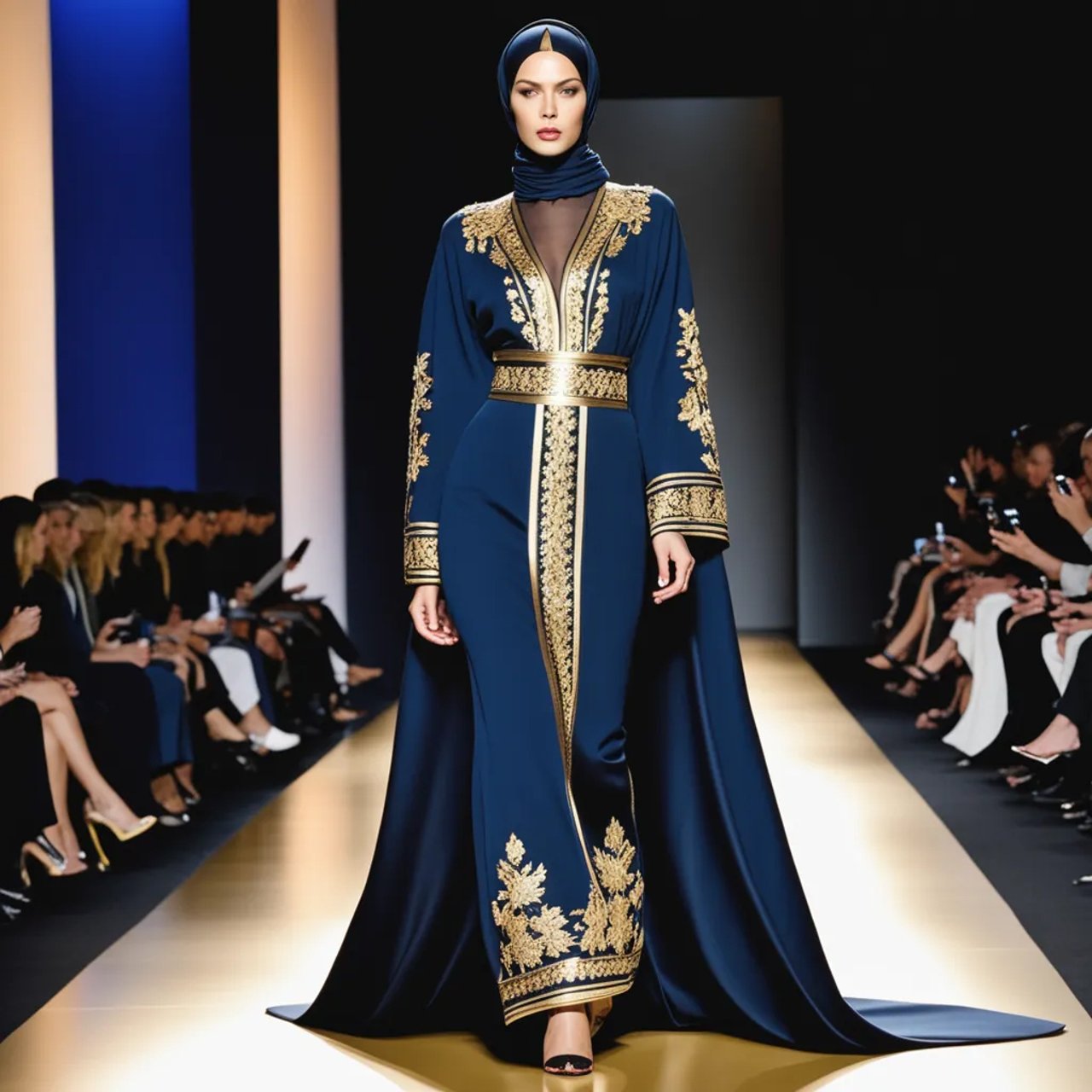 دورة تصميم العبايا بالذكاء الاصطناعي - من الفكرة إلى التسويق